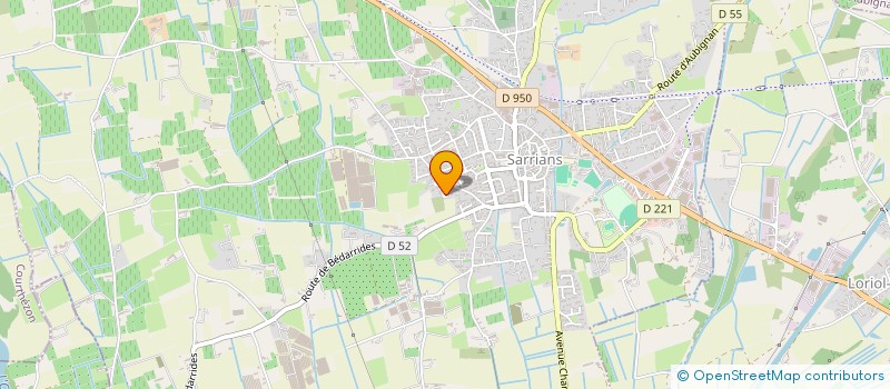 localisation de l'entreprise MURA DECO à SARRIANS