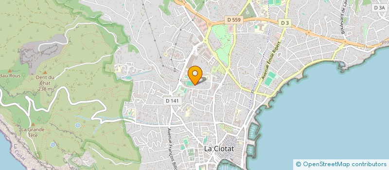 localisation de l'entreprise MURA METALLERIE à LA CIOTAT