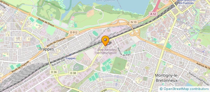 localisation de l'entreprise MURAILLE DE CHINE  MONTIGNY-LE-BRETONNEUX