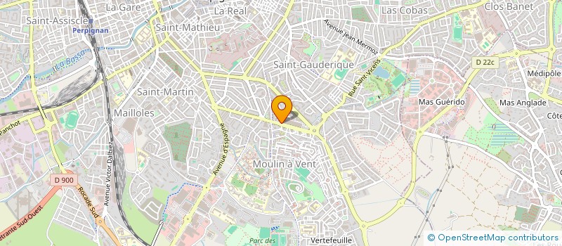 localisation de l'entreprise MURAILLE DE CHINE  PERPIGNAN