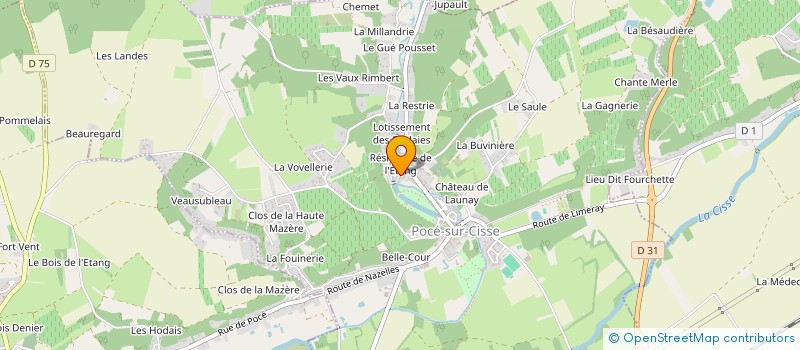 localisation de l'entreprise MURANO PUBLISHING  POCE-SUR-CISSE