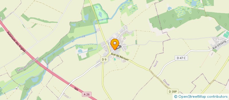 localisation de l'entreprise MURART  ETAING