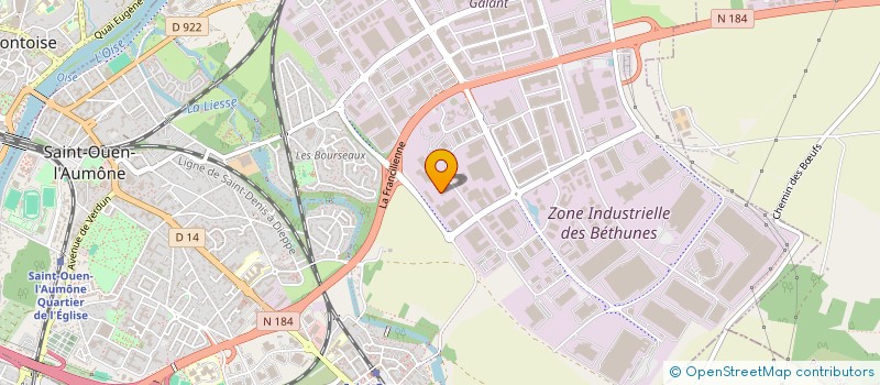 localisation de l'entreprise MURASPEC-BUFLON SOLUTIONS DECORATIVES à SAINT-OUEN-L'AUMONE