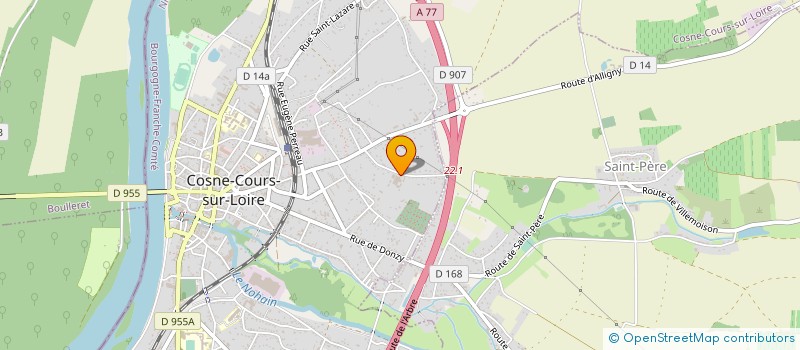 localisation de l'entreprise MURASSIM à COSNE-COURS-SUR-LOIRE