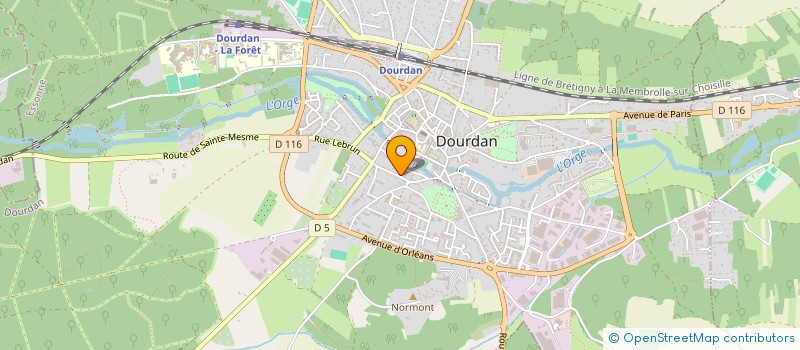 localisation de l'entreprise MURAT à DOURDAN