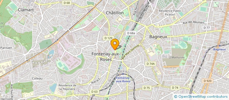 localisation de l'entreprise MURAT à FONTENAY-AUX-ROSES