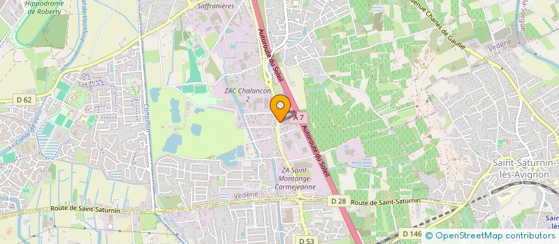 localisation de l'entreprise MURAT BATI à VEDENE