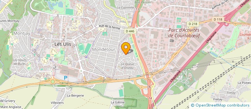 localisation de l'entreprise MURAT J FLAMAND MF à LES ULIS