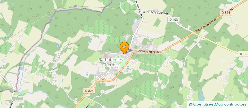 localisation de l'entreprise MURAT MICHEL LAURET JOSIANE  CAZAUBON