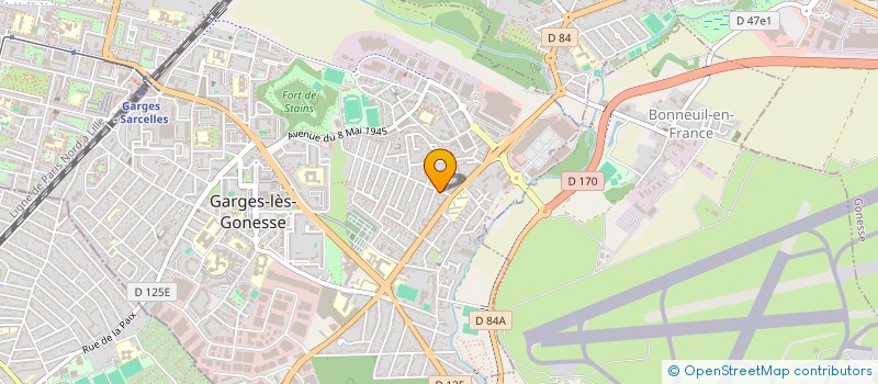 localisation de l'entreprise MURAT SARL  GARGES-LES-GONESSE