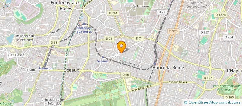 localisation de l'entreprise MURAT SERVICES à SCEAUX