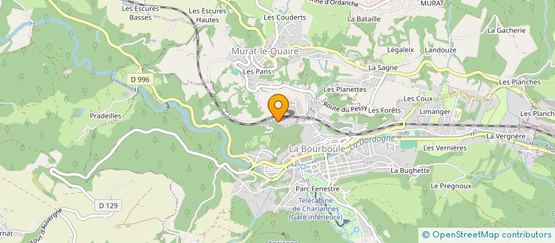 localisation de l'entreprise MURAT-TOITS  MURAT-LE-QUAIRE