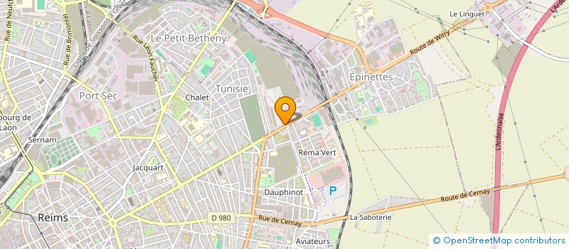 localisation de l'entreprise MURATEAM  REIMS