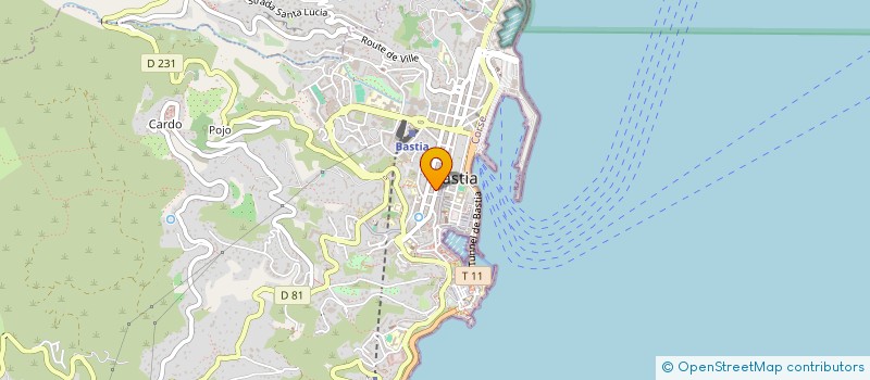 localisation de l'entreprise MURATU à BASTIA