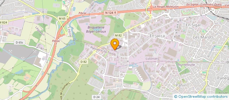 localisation de l'entreprise MURCIA GROUPE  COLOMIERS