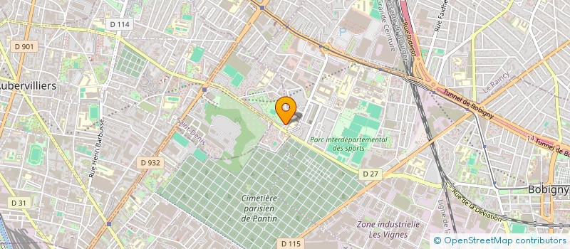 localisation de l'entreprise MURCIA TRANSPORTS à PANTIN