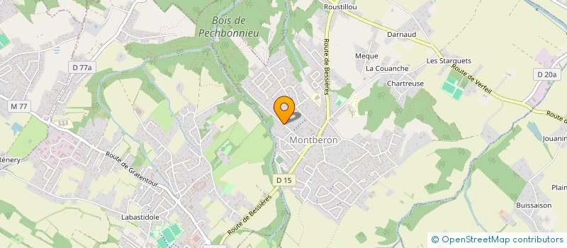 localisation de l'entreprise MURDOC  MONTBERON