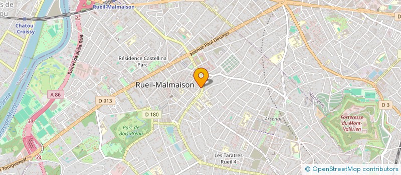 localisation de l'entreprise MURE BAT à RUEIL-MALMAISON