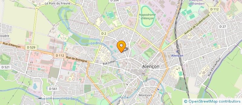 localisation de l'entreprise MURE FUTURE à ALENCON