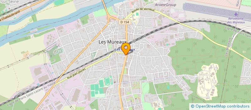 localisation de l'entreprise MUREAUX ENTREPRISES à LES MUREAUX
