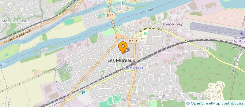 localisation de l'entreprise MUREAUX LAVOMATIC à LES MUREAUX