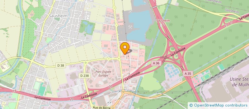 localisation de l'entreprise MUREC INTERNATIONAL  WITTENHEIM