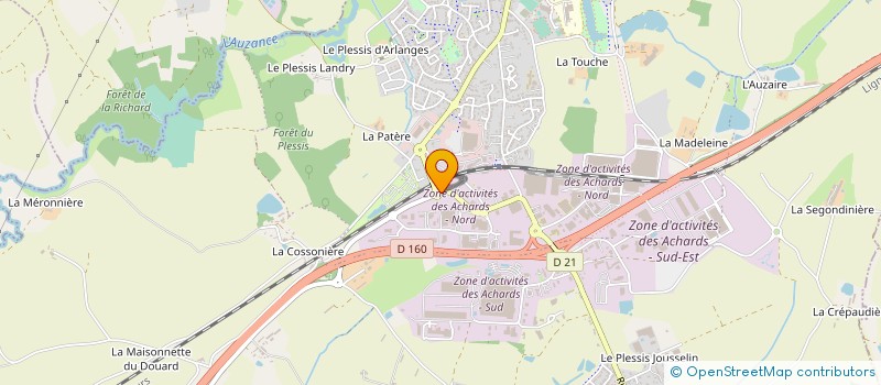 localisation de l'entreprise MUREKA à SAINT-JULIEN-DES-LANDES