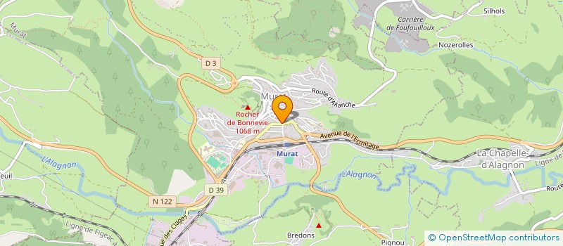 localisation de l'entreprise MURENTINE à MURAT