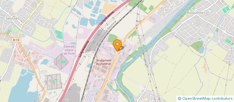 localisation de l'entreprise MURET NORD AUTOMOBILES  MURET