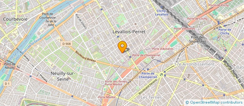 localisation de l'entreprise MURETSOLS à LEVALLOIS-PERRET