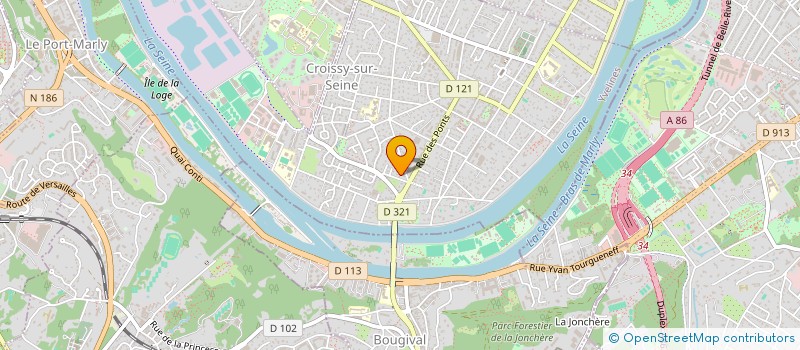 localisation de l'entreprise MUREVILLE à CROISSY-SUR-SEINE