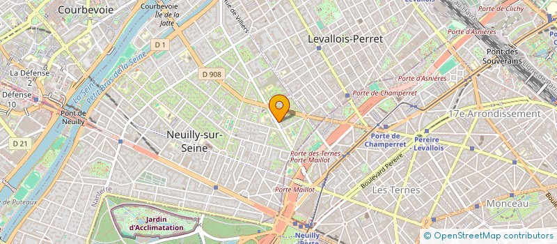 localisation de l'entreprise MUREX à NEUILLY-SUR-SEINE