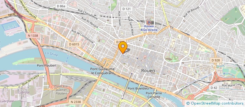 localisation de l'entreprise MUREX SARL  ROUEN