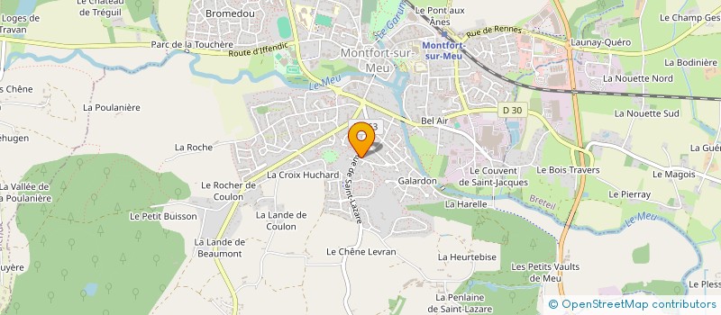 localisation de l'entreprise MURGALE - MURGALE 2  MONTFORT-SUR-MEU