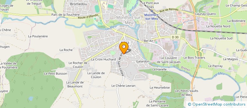 localisation de l'entreprise MURGALE - MURGALE  MONTFORT-SUR-MEU