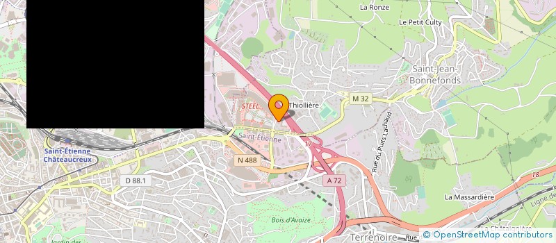 localisation de l'entreprise MURGAT J PAUL MAURICE LOUIS C  SAINT-JEAN-BONNEFONDS