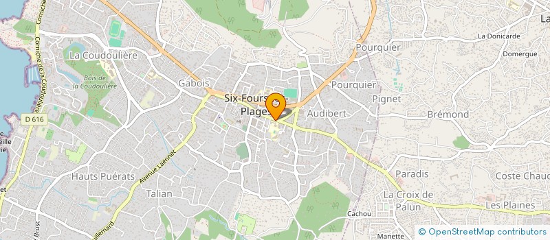 localisation de l'entreprise MURGUETTE à SIX-FOURS-LES-PLAGES