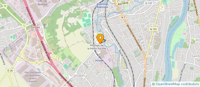 localisation de l'entreprise MURIC à CORBEIL-ESSONNES
