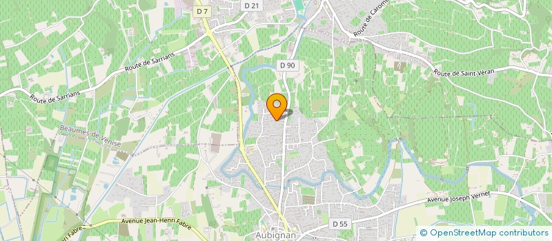 localisation de l'entreprise MURIEL  AUBIGNAN