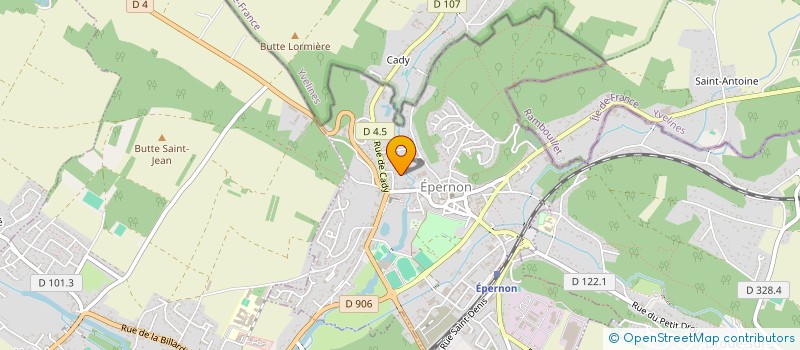 localisation de l'entreprise MURIEL BORG ET CELINE BOZELLEC, NOTAIRES ASSOCIES à EPERNON