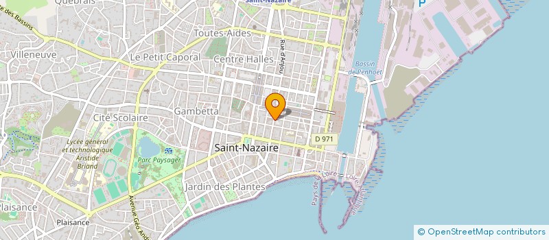 localisation de l'entreprise MURIEL ET DIDIER  SAINT-NAZAIRE