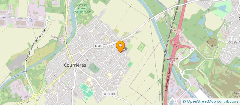 localisation de l'entreprise MURIEL ET MICHELE  COURRIERES