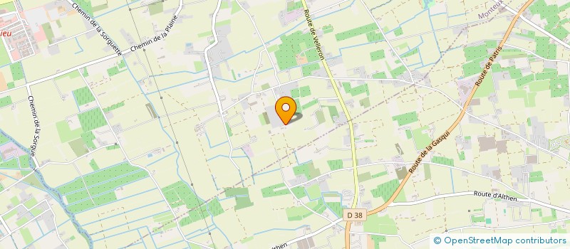 localisation de l'entreprise MURIEL GOUTIER à MONTEUX