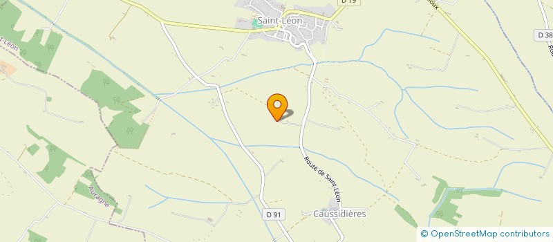 localisation de l'entreprise MURIEL GUILLAUMON  SAINT-LEON
