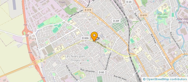 localisation de l'entreprise MURIEL IMMO  TROYES