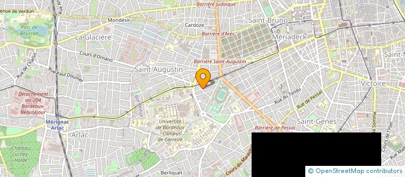 localisation de l'entreprise MURIELA à BORDEAUX