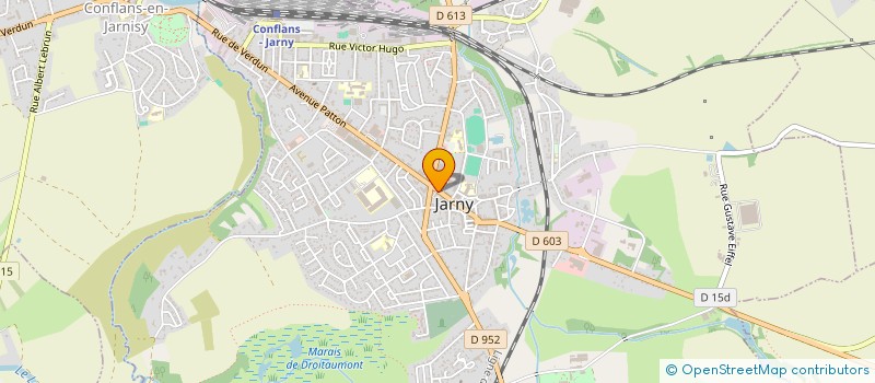 localisation de l'entreprise MURIELLE FURFARI à JARNY