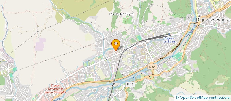 localisation de l'entreprise MURIER à DIGNE-LES-BAINS