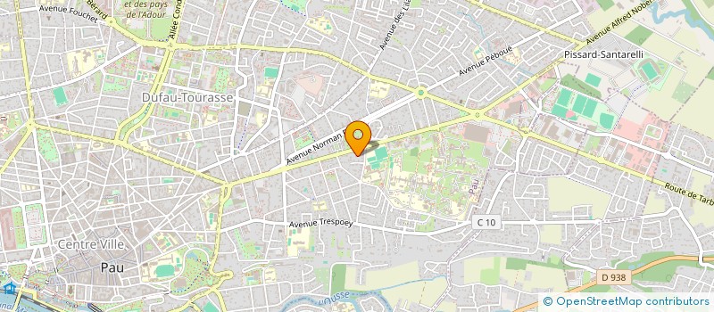 localisation de l'entreprise MURIER à PAU