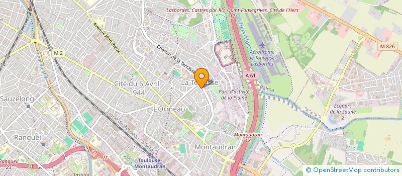 localisation de l'entreprise MURIERS à TOULOUSE